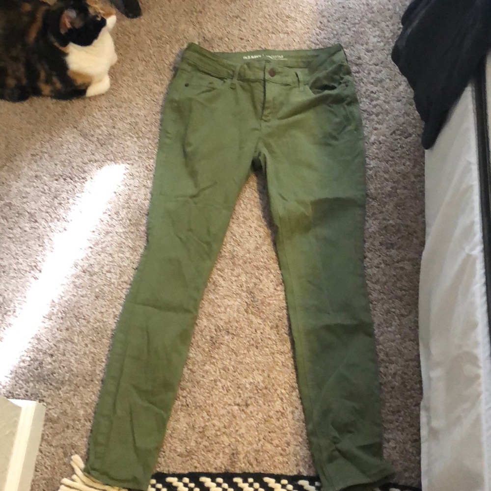 Green pants